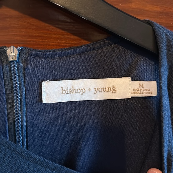 Bishop + Young Navy Romper, Size Medium - Picture 4 of 9